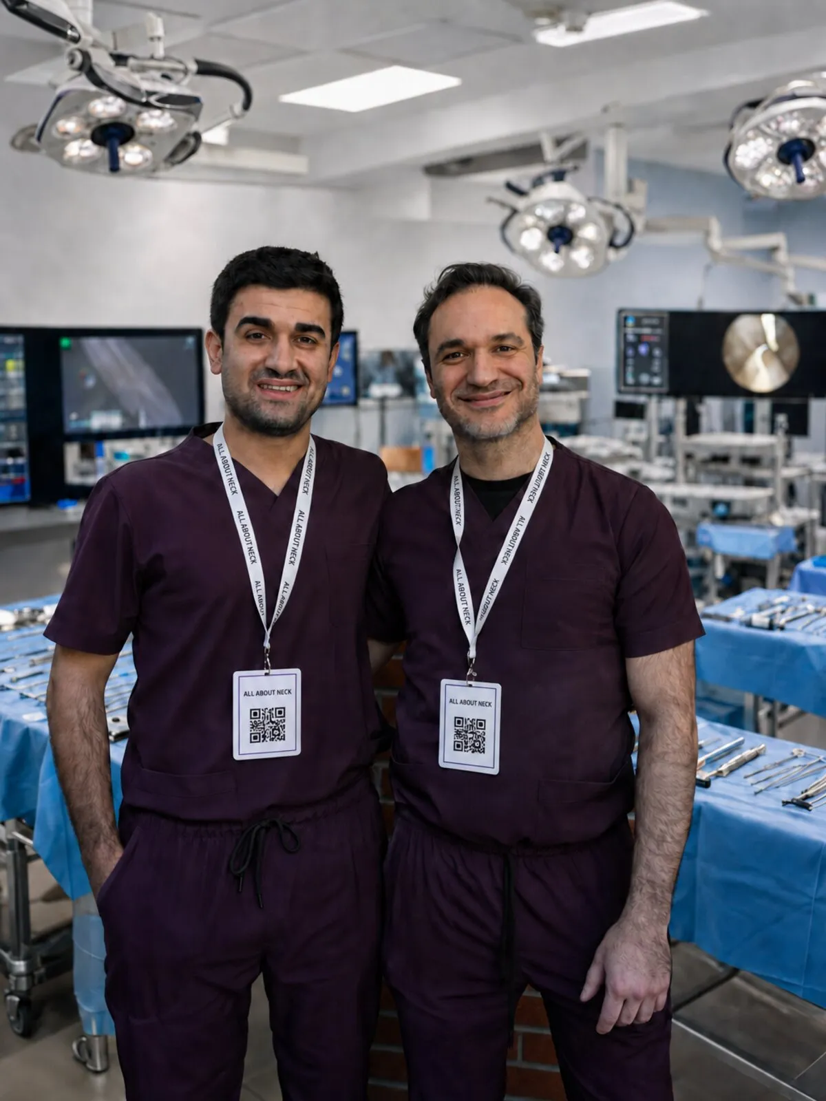 Op. Dr. Soner Karaali and Op. Dr. Mehmet Cömert, hosts of All About The Neck